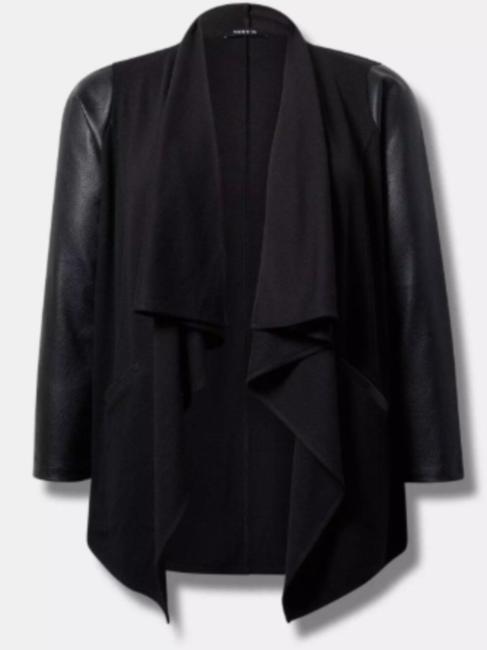 Torrid Brushed Ponte Drape Jacket Size 1